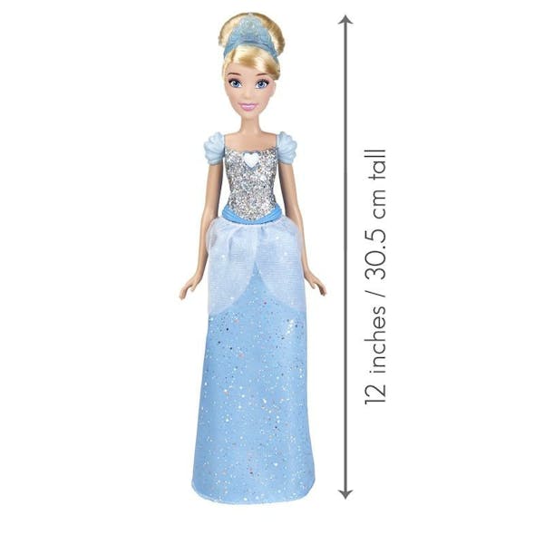 Nouveau classique disney princesse tiana poupée 12" avec robe bleue par disney store 
