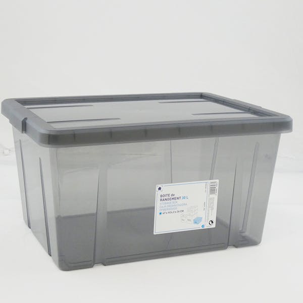 Box Gifi 30l Couvercle Plat Fume Trafic Eshop