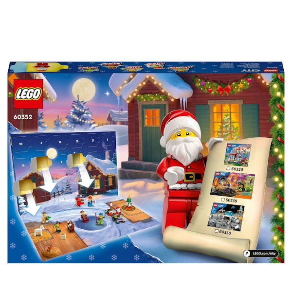 Lego City Calendrier De L Avent 22 Avec Des Cadeaux Jouets